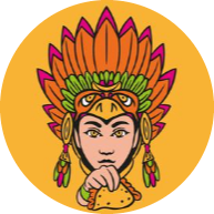 Sabor Azteca Mexican food logo