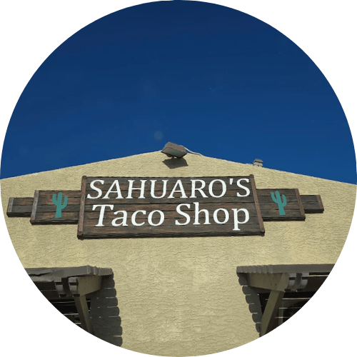 Sahuaro's Taco Shop logo