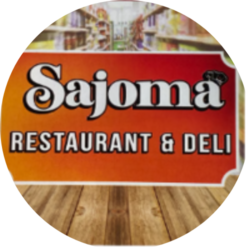 Sajoma restaurant and deil logo