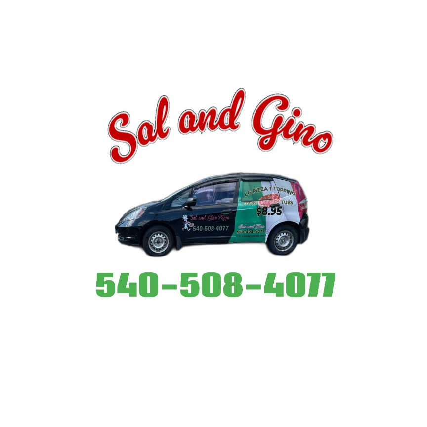 Sal and Gino Pizza logo