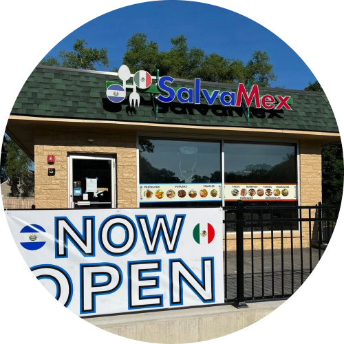 SalvaMex Pupusas Y Antojitos logo