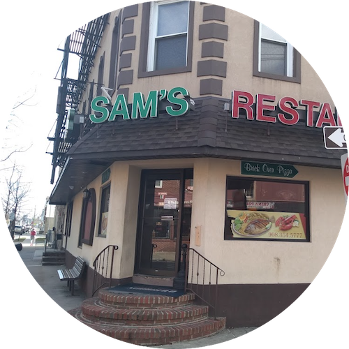Sam's Restaurant logo