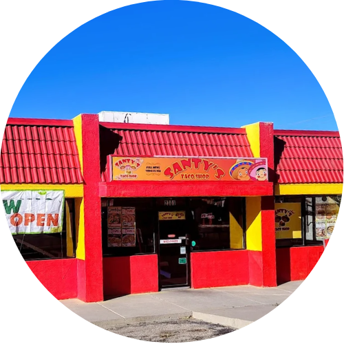 Santy's Tacos Shop logo