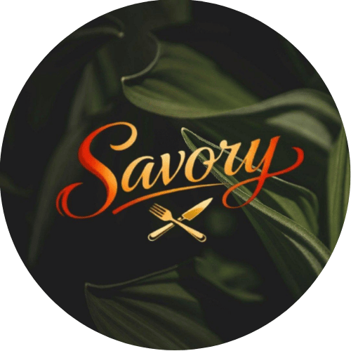 Savory Restaurant logo
