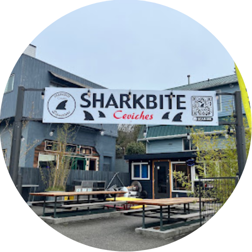 Shark Bite Ceviches logo