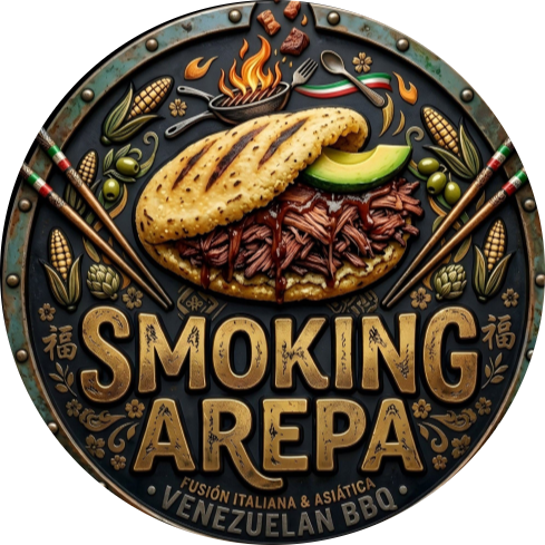 Smoking Arepa logo