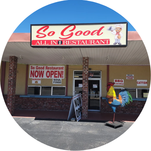 So Good All In 1 Restaurant logo