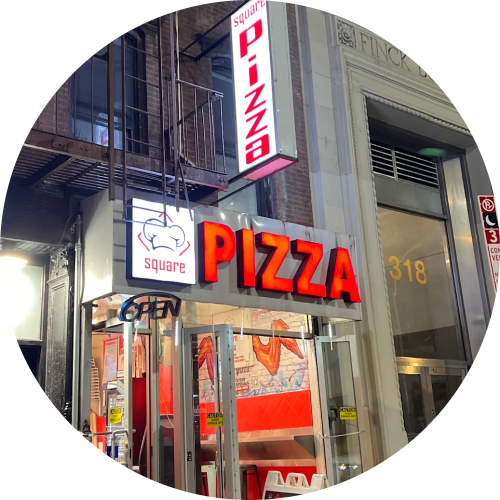 Square Pizza logo