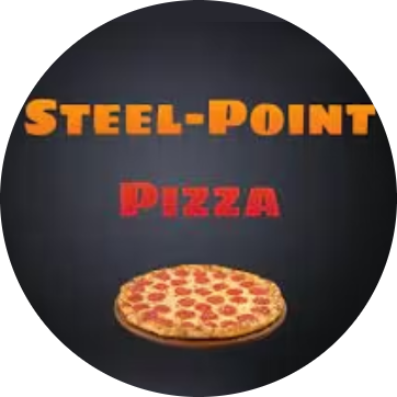 Steel-Point Pizza logo