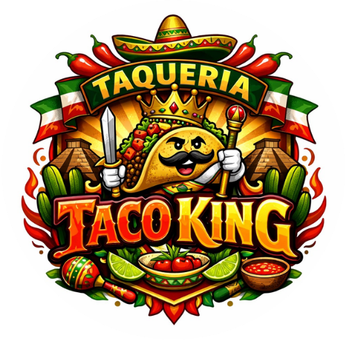 Taco King Taqueria logo