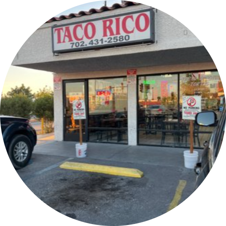 Taco Rico Las Vegas logo