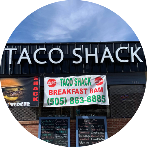 Taco shack logo