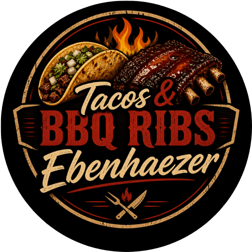 Tacos & BBQ Ribs Ebenhaezer logo