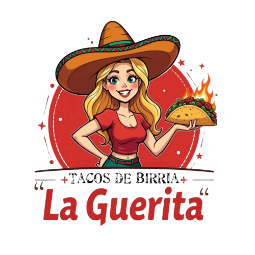 Tacos de birria “ La Guerita” logo