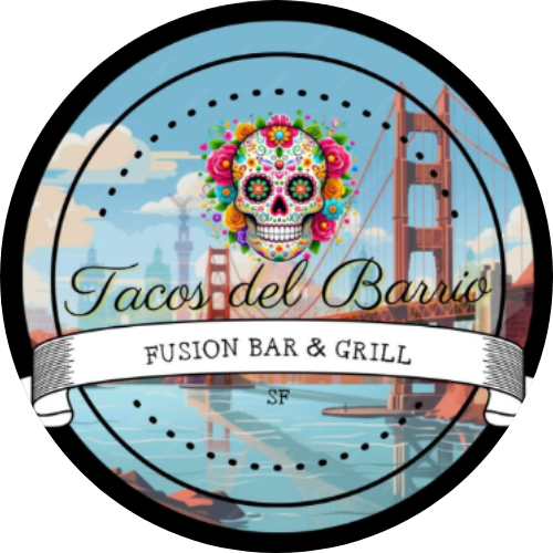 Tacos del barrio CA logo