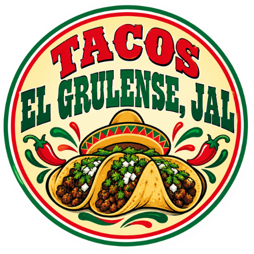 Tacos El Grullense, Jal logo