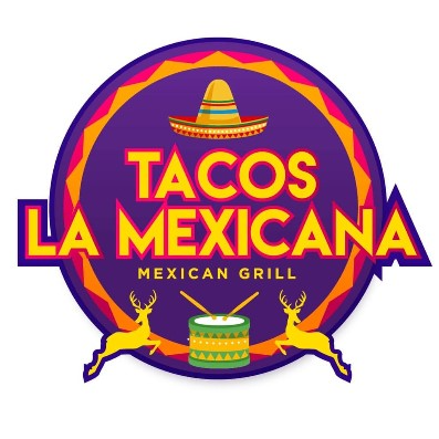 Tacos la mexicana logo