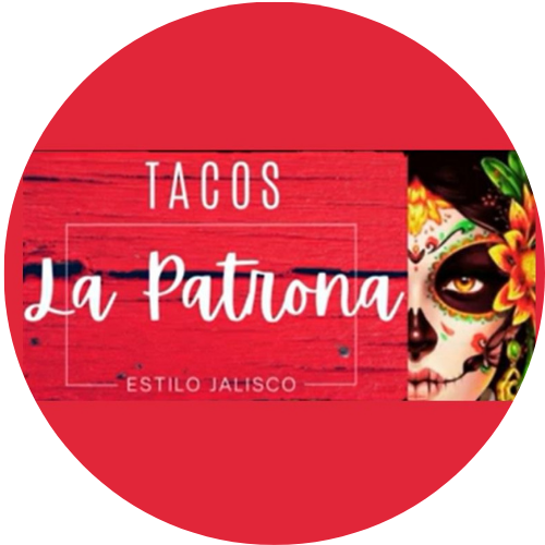 Tacos La Patrona CA logo