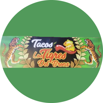 Tacos Los Tigres del Bronx logo