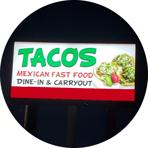 Tacos Mexican Fast Food logo