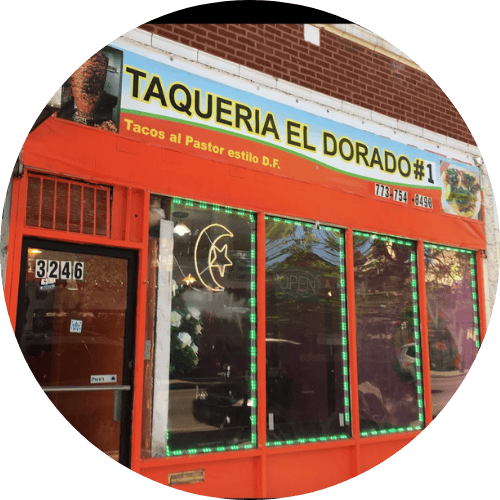 TACOS Y BURRITOS EL DORADO logo