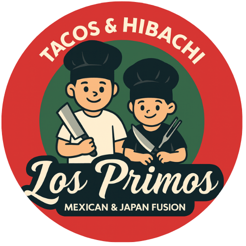 Tacos y Hibachi los primos logo