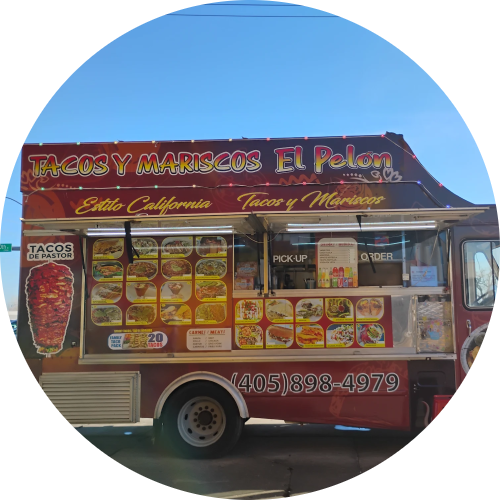 Tacos y Mariscos El Pelon logo