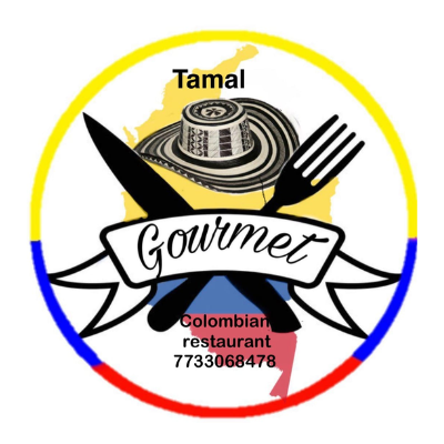 Tamal Gourmet Restaurant Colombian food logo