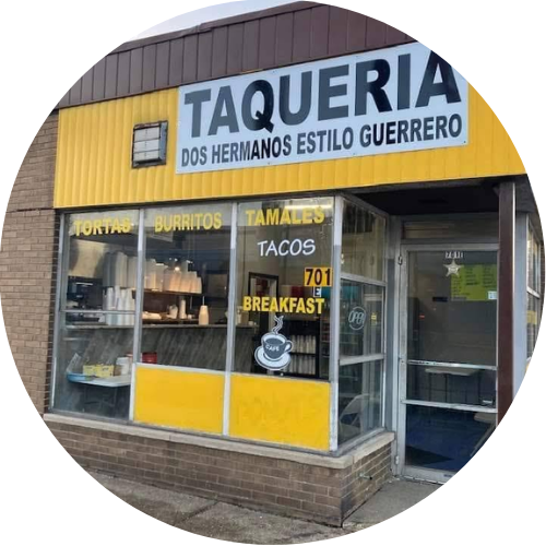 Taqueria Dos Hermanos IN logo