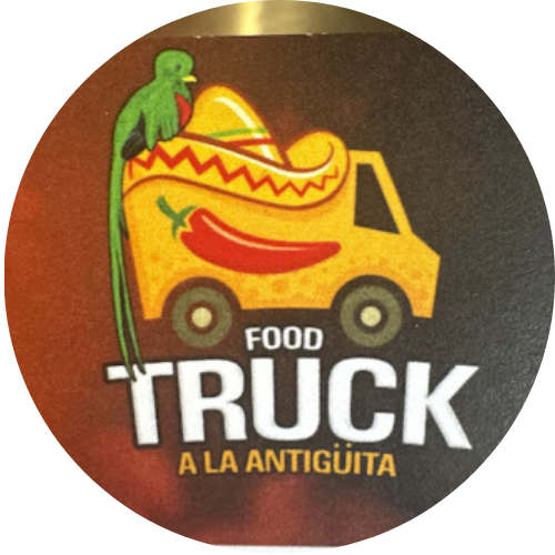 Taqueria Food truck a la antiguita logo