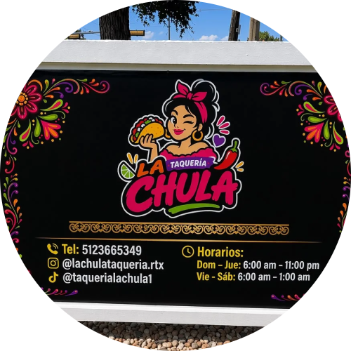 Taqueria La Chula logo