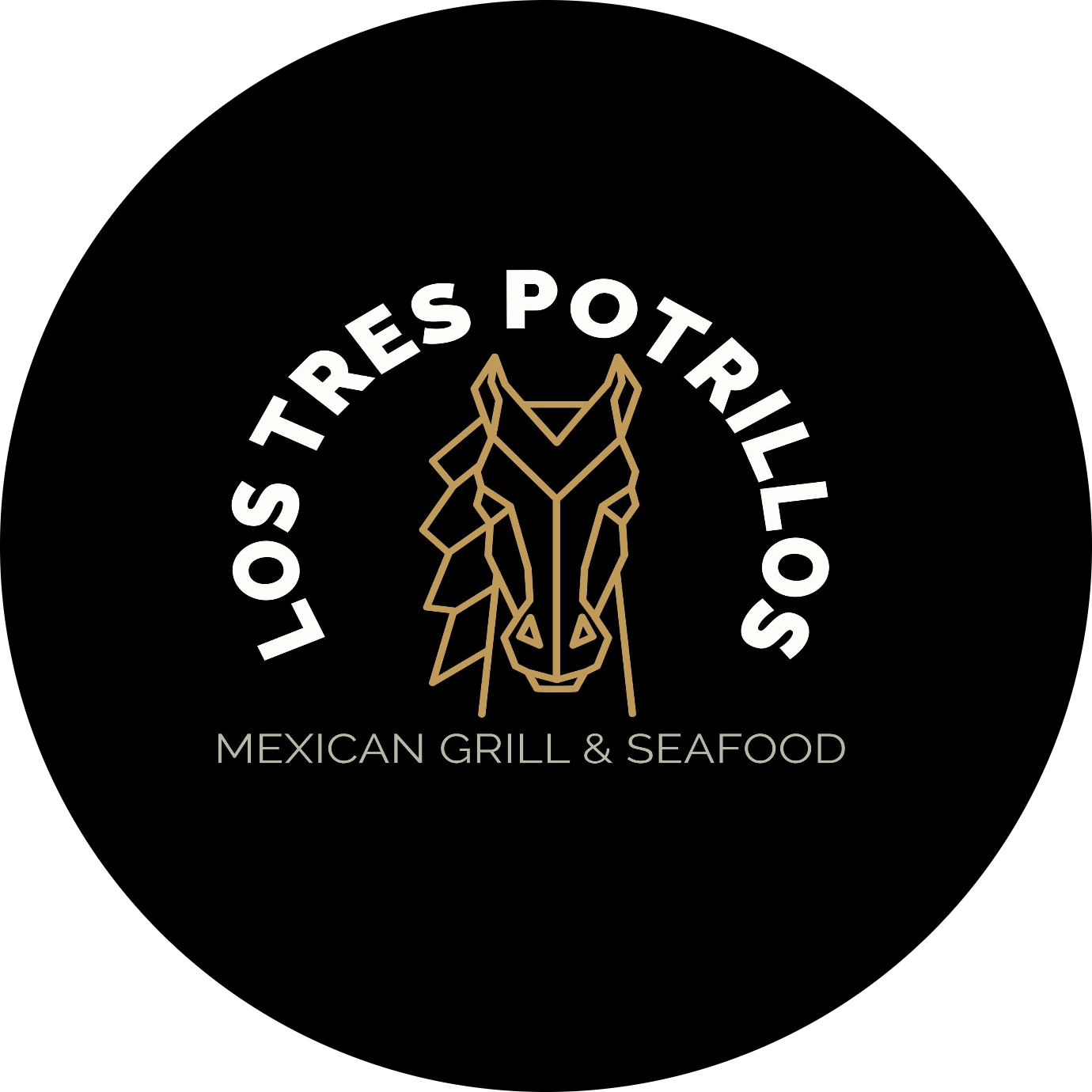 Taqueria Los Tres Potrillos logo