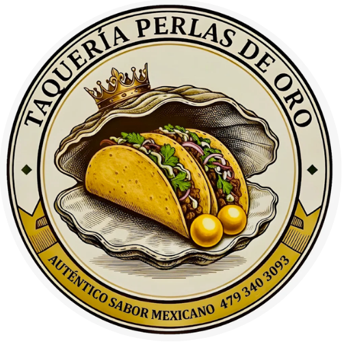 TAQUERIA PERLAS DE ORO logo