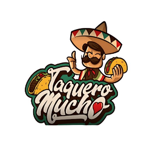 Taqueria taquero mucho logo