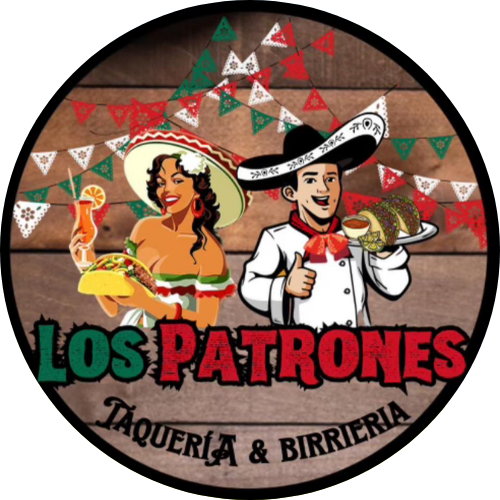 Taqueria y birrieria los patrones logo