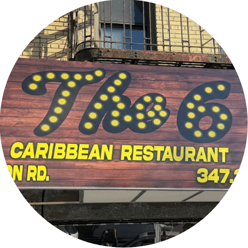 The 6 Caribbean Restaurant logo