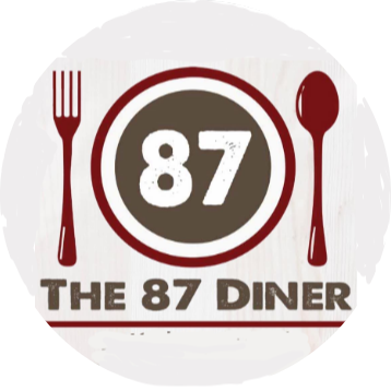 The 87 Diner logo