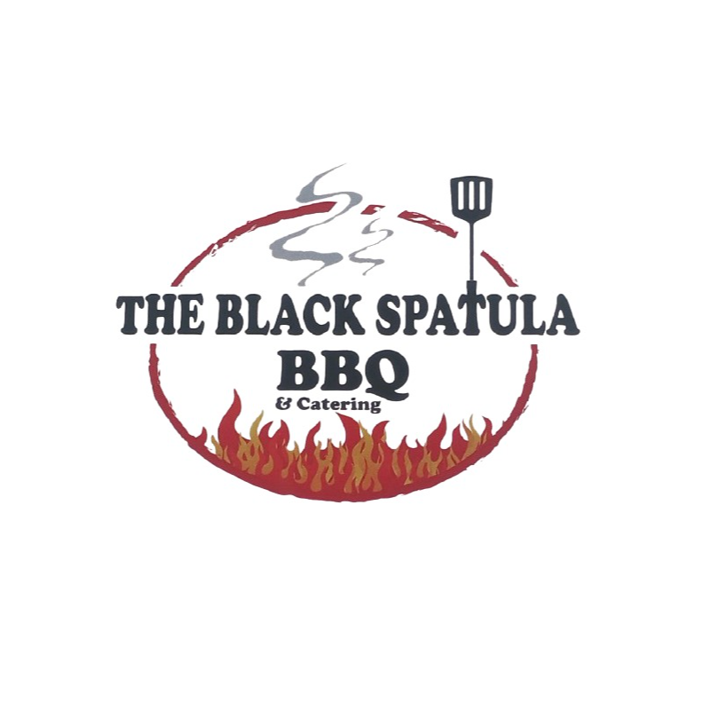 The Black Spatula BBQ logo