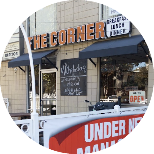 The Corner Cafe & Diner logo