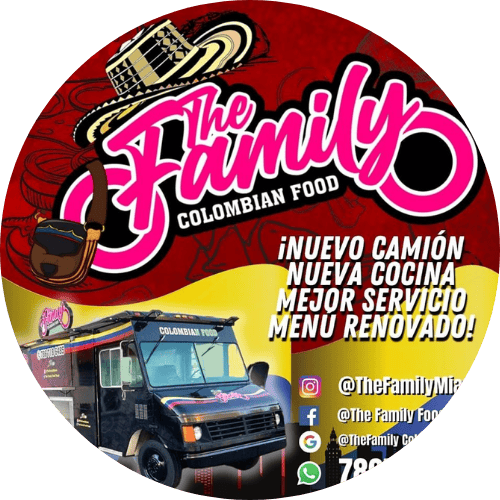 The Family Colombian Food logo