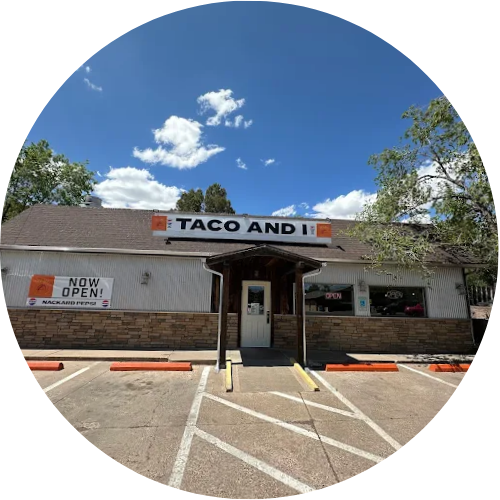 The taco and i logo