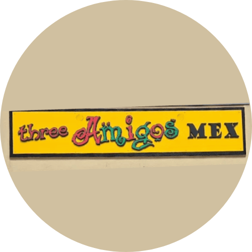 Three Amigos Mexican Taqueria logo