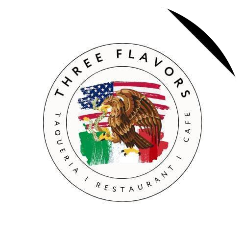 Three Flavors Taqueria Cafe logo