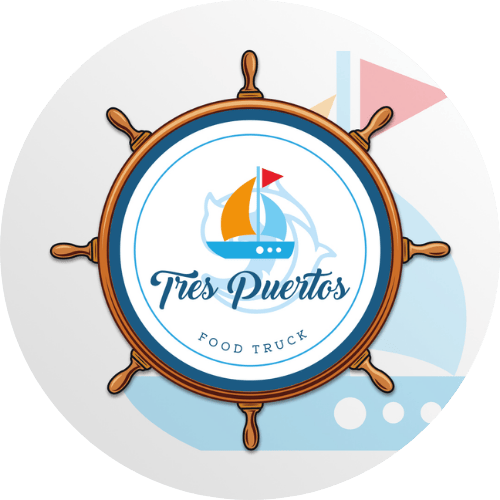 Tres Puertos Food Truck logo