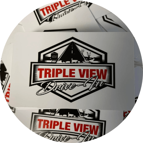 Triple View Drive-In Ia logo