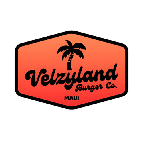 Velzyland Burger Co. logo