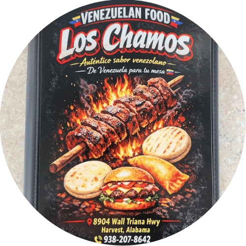 Venezuelan Food Los Chamos logo