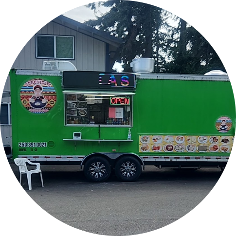 Veronica's food truck logo