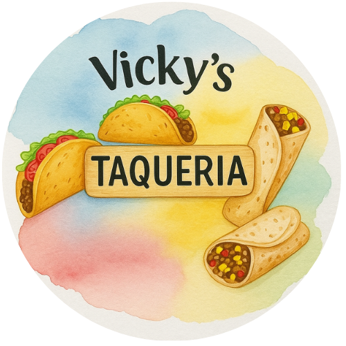 Vicky's Taqueria logo