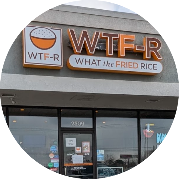 What The Fried Rice (WTF-R) logo